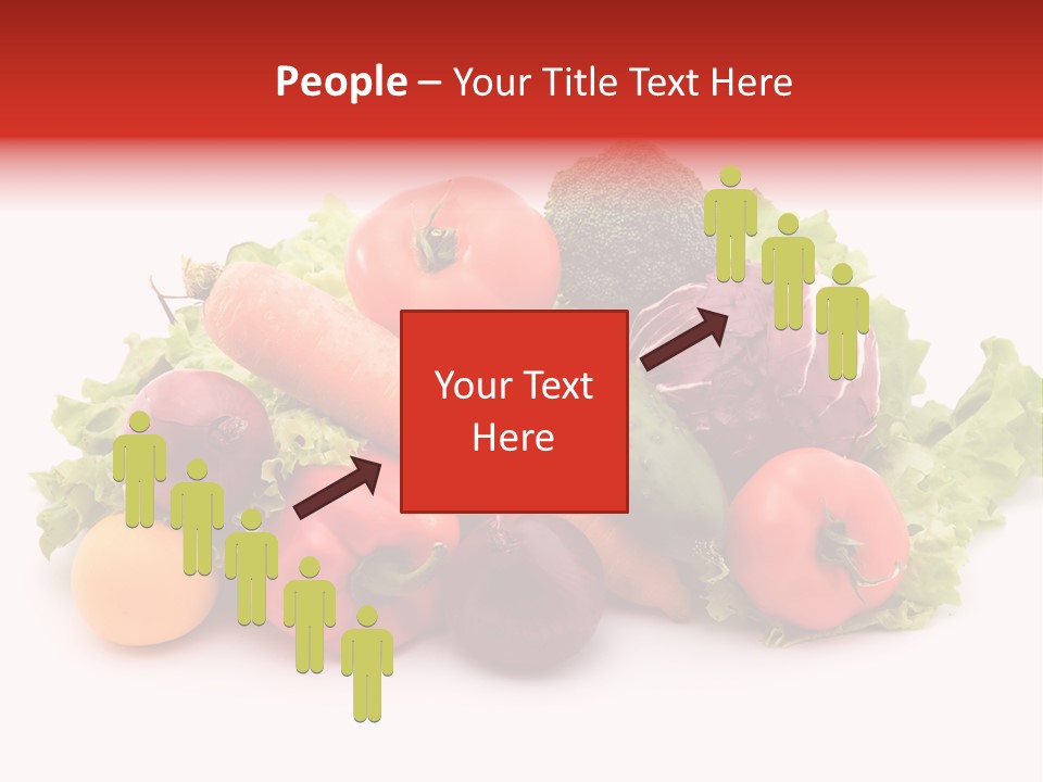 Carrot Onion Pile PowerPoint Template