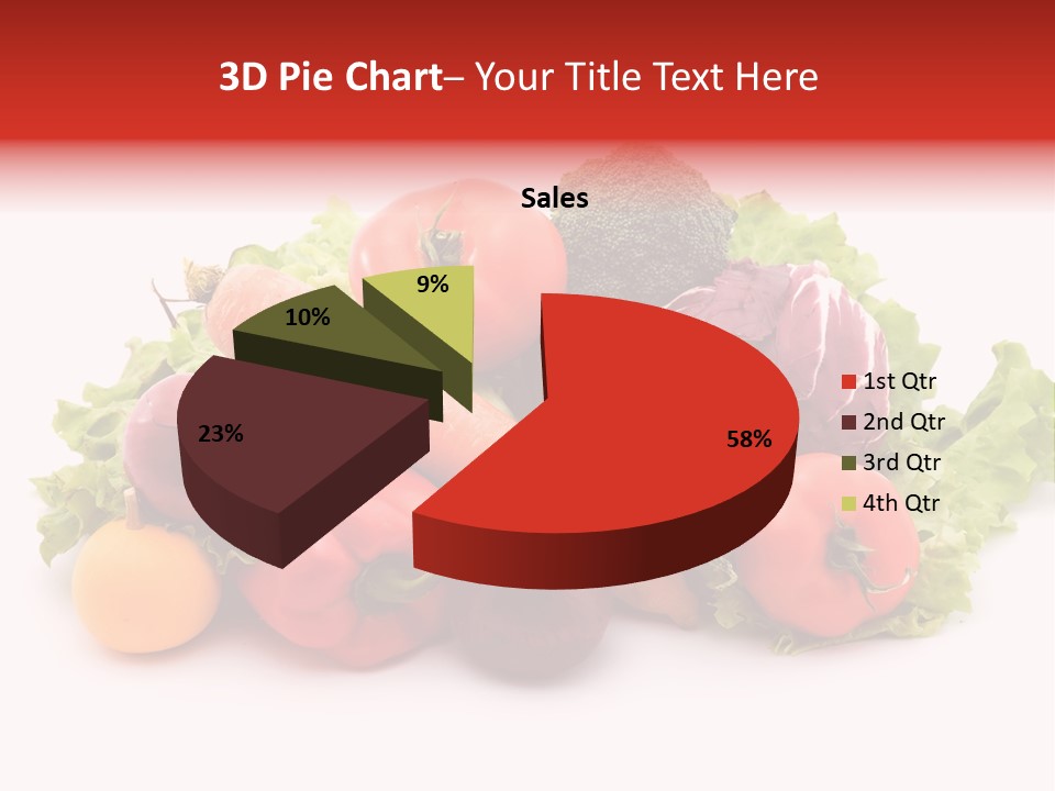 Carrot Onion Pile PowerPoint Template