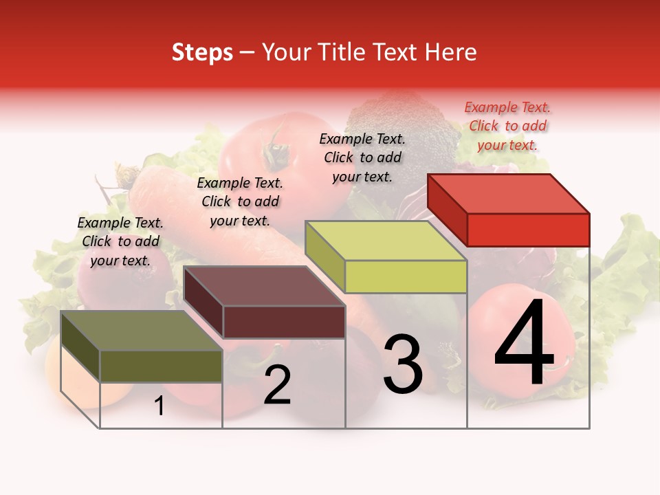 Carrot Onion Pile PowerPoint Template