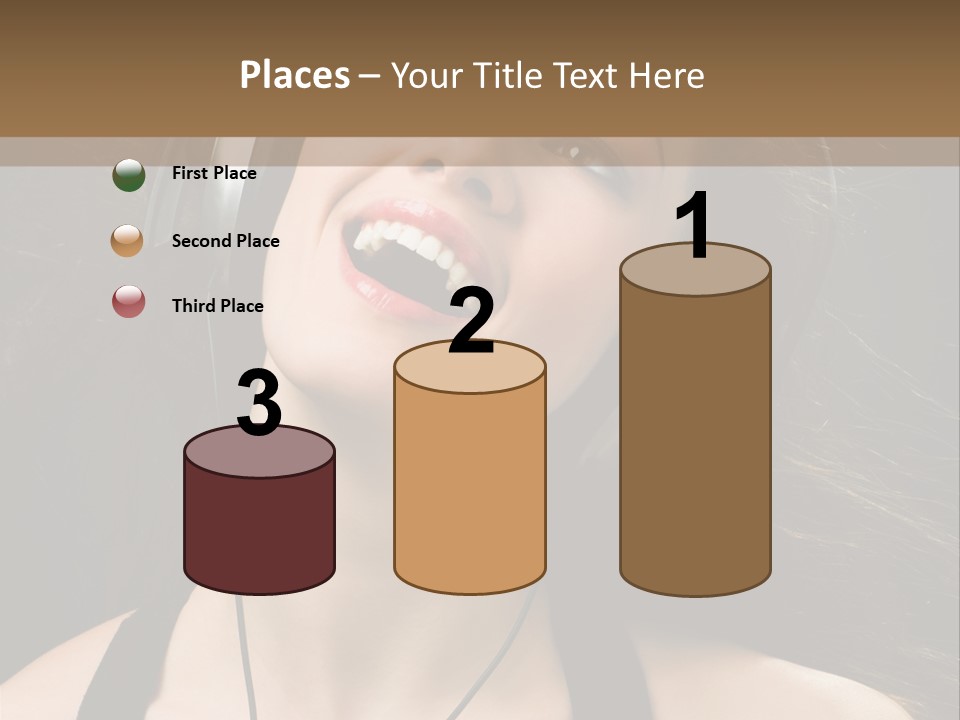 Music Singing Studio PowerPoint Template