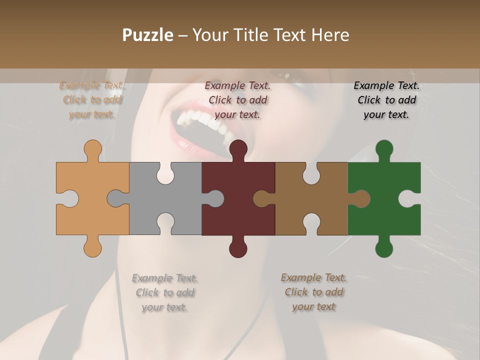 Music Singing Studio PowerPoint Template