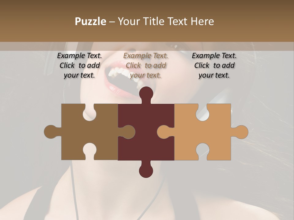 Music Singing Studio PowerPoint Template