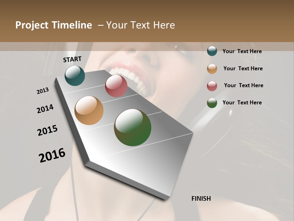 Music Singing Studio PowerPoint Template