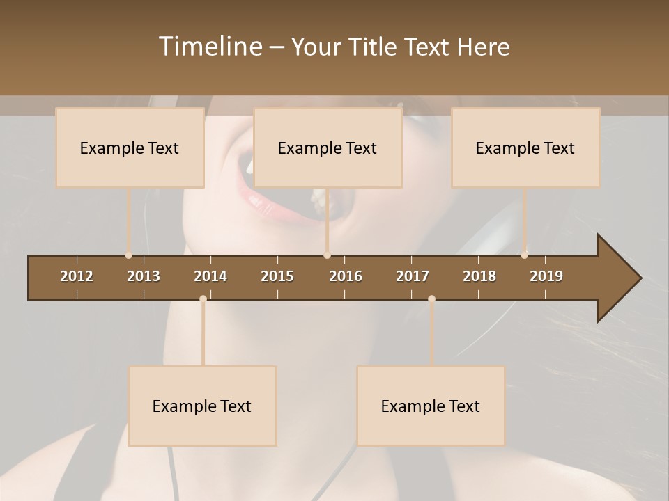Music Singing Studio PowerPoint Template