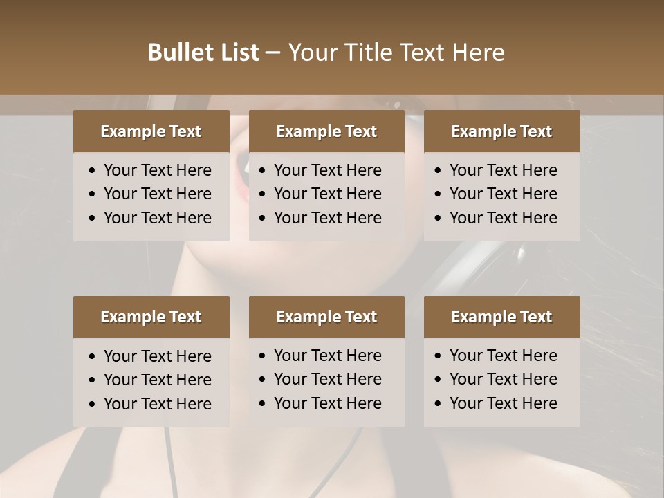 Music Singing Studio PowerPoint Template