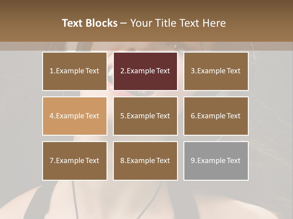 Music Singing Studio PowerPoint Template