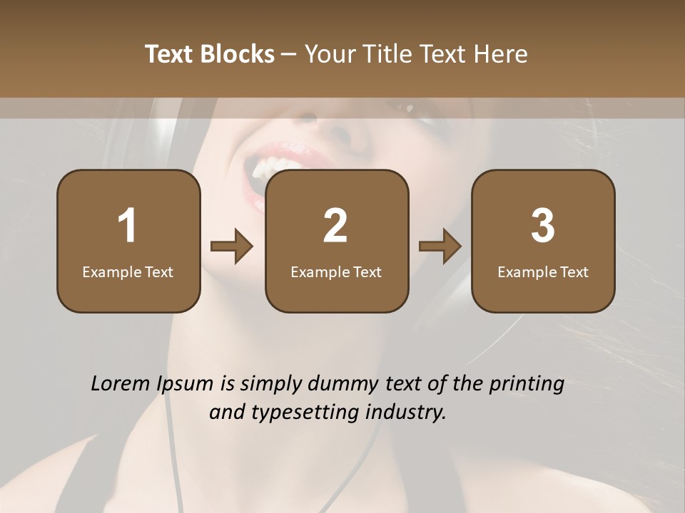 Music Singing Studio PowerPoint Template
