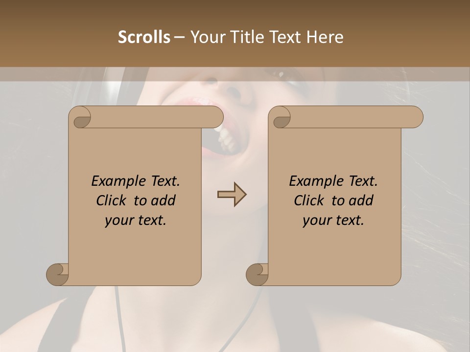 Music Singing Studio PowerPoint Template