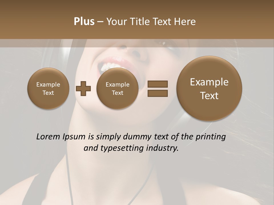 Music Singing Studio PowerPoint Template