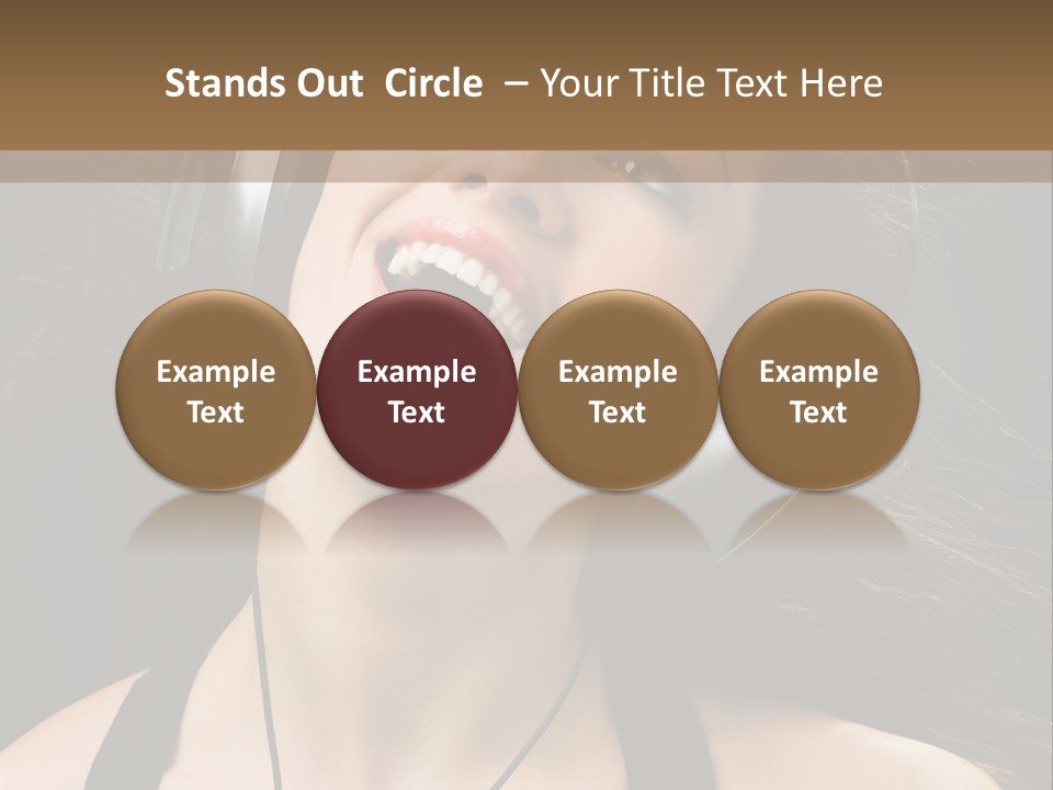 Music Singing Studio PowerPoint Template