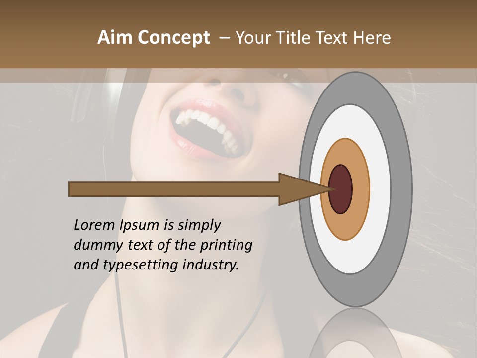 Music Singing Studio PowerPoint Template