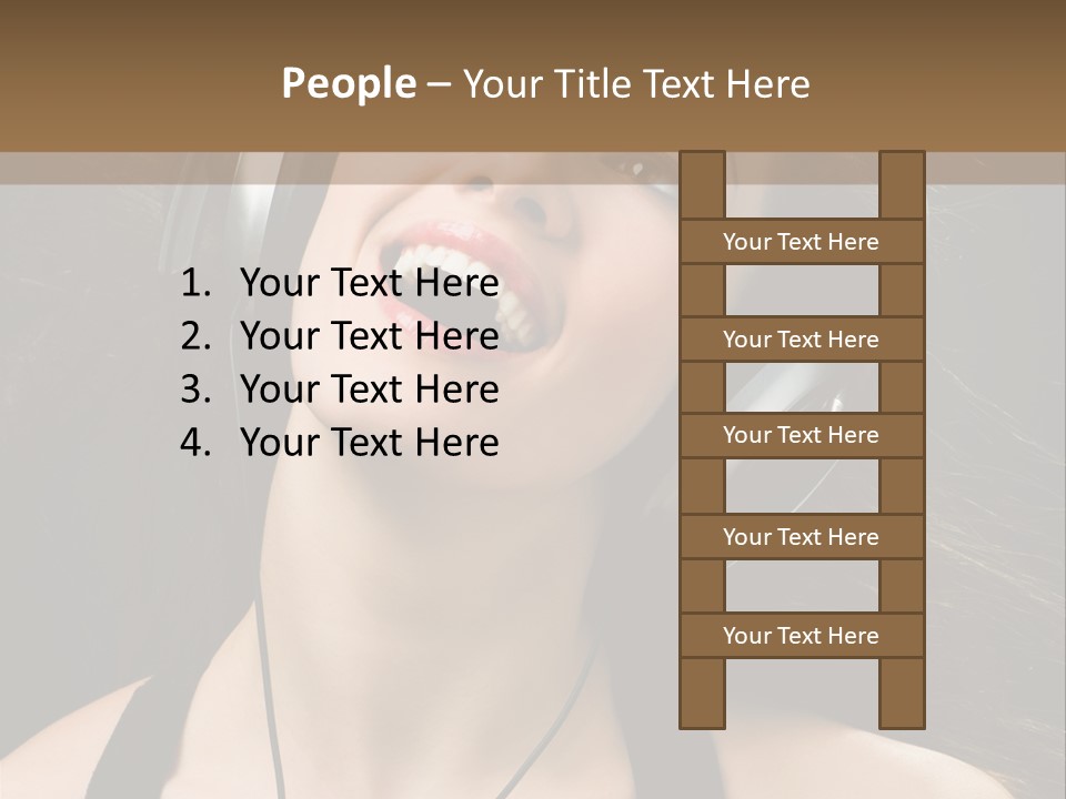 Music Singing Studio PowerPoint Template
