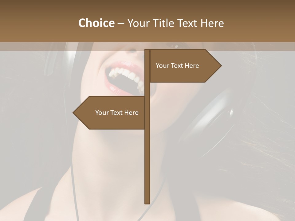 Music Singing Studio PowerPoint Template