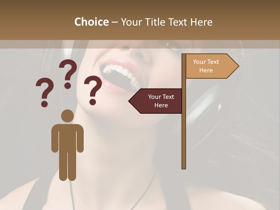 Music Singing Studio PowerPoint Template
