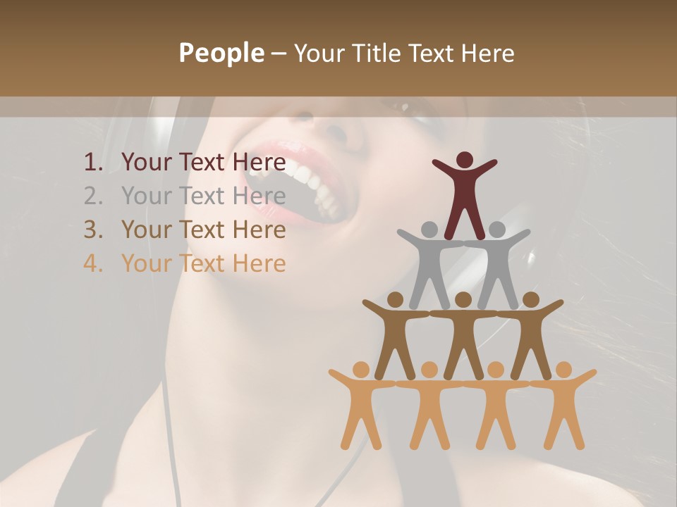 Music Singing Studio PowerPoint Template