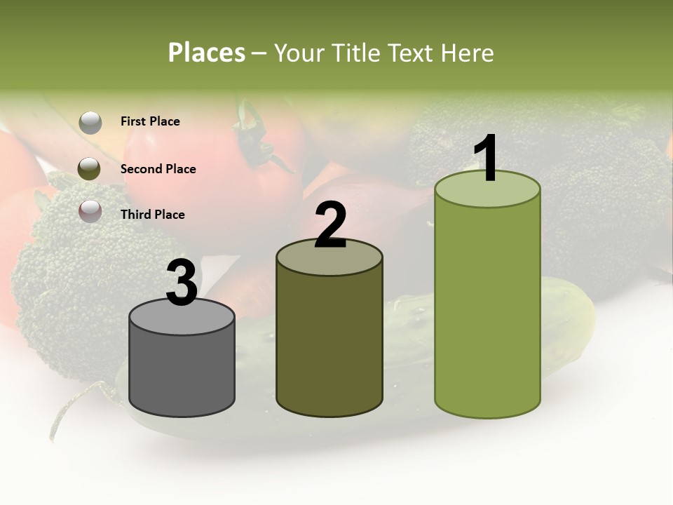 Diet Broccoli Food PowerPoint Template