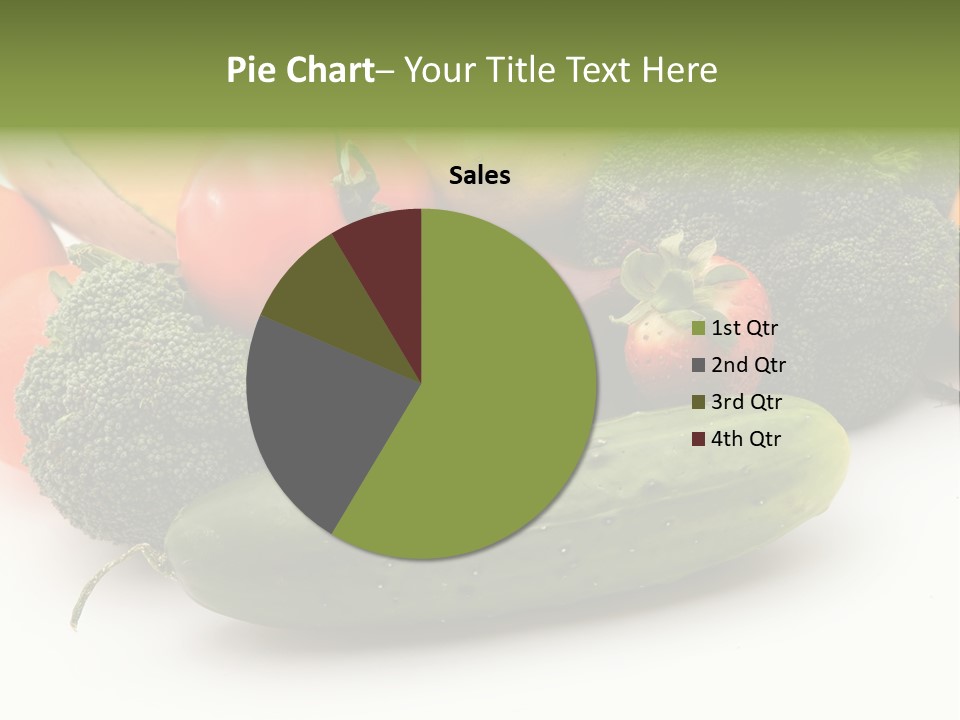 Diet Broccoli Food PowerPoint Template