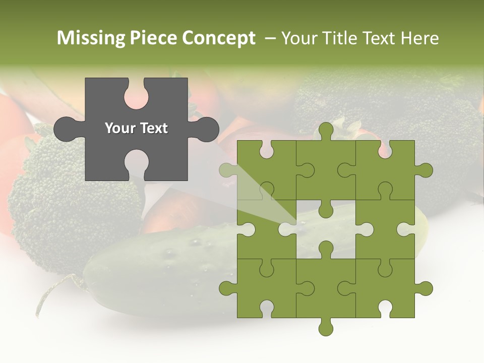 Diet Broccoli Food PowerPoint Template