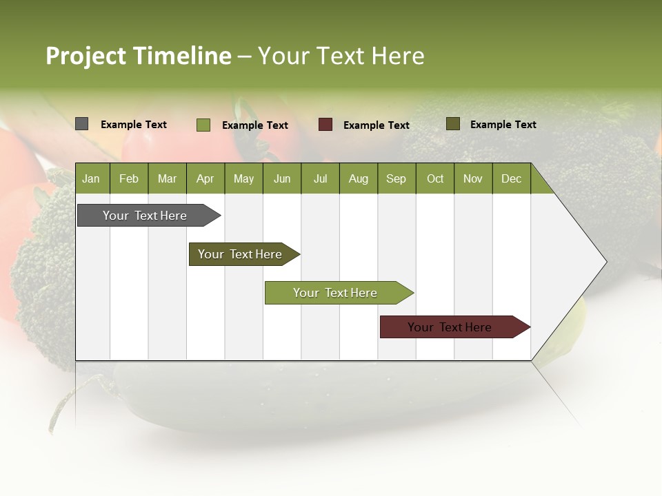 Diet Broccoli Food PowerPoint Template