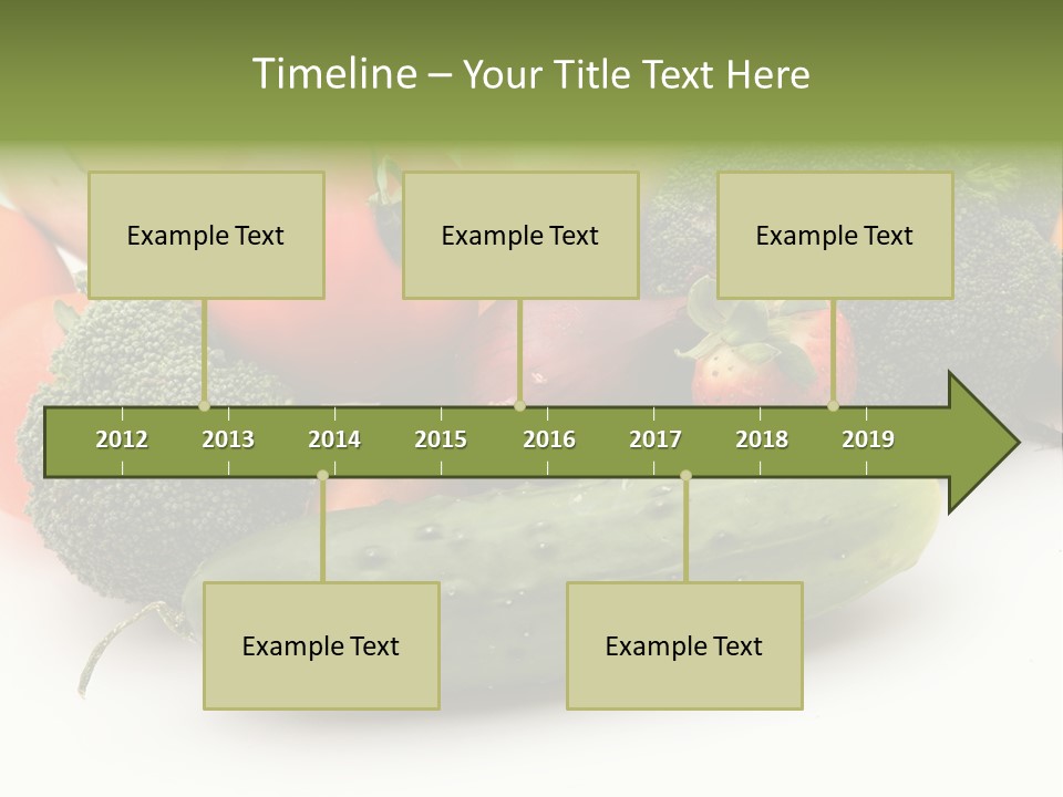Diet Broccoli Food PowerPoint Template