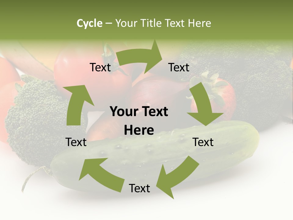 Diet Broccoli Food PowerPoint Template