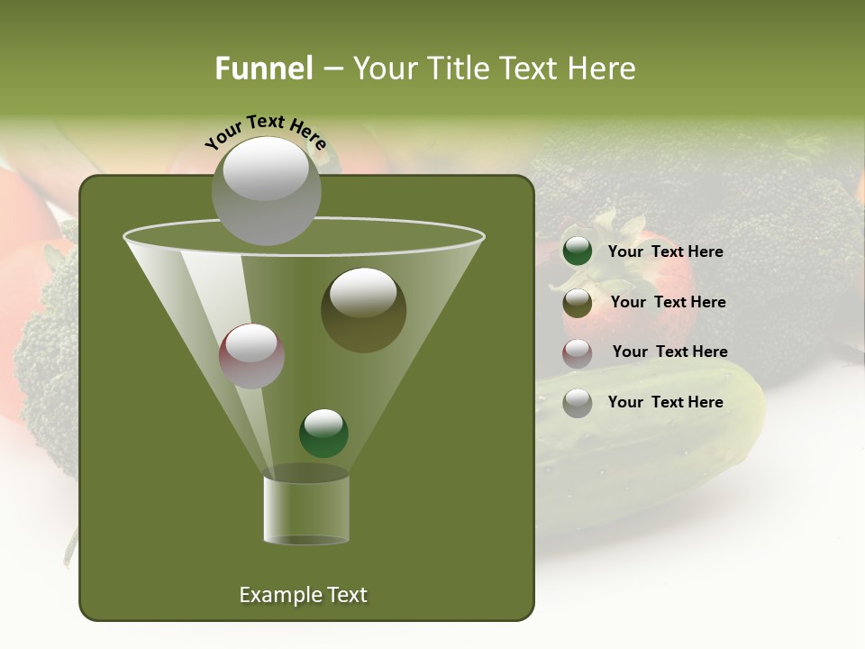 Diet Broccoli Food PowerPoint Template