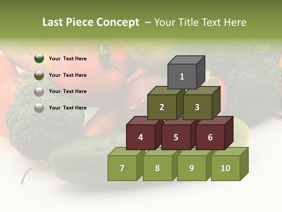 Diet Broccoli Food PowerPoint Template
