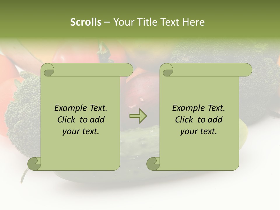 Diet Broccoli Food PowerPoint Template