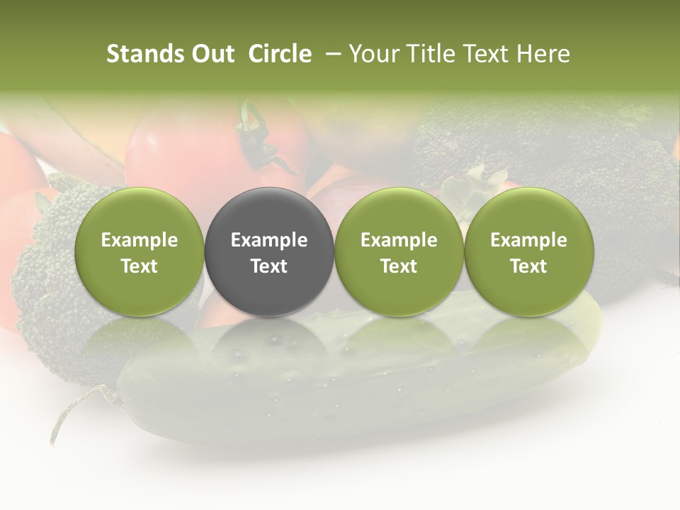 Diet Broccoli Food PowerPoint Template