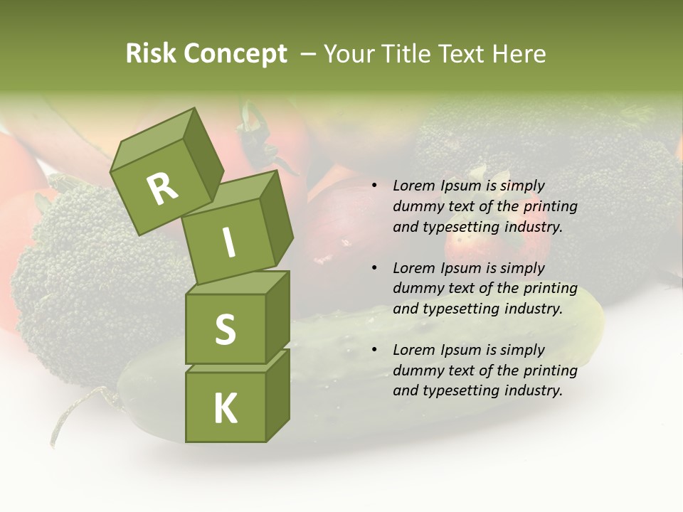 Diet Broccoli Food PowerPoint Template