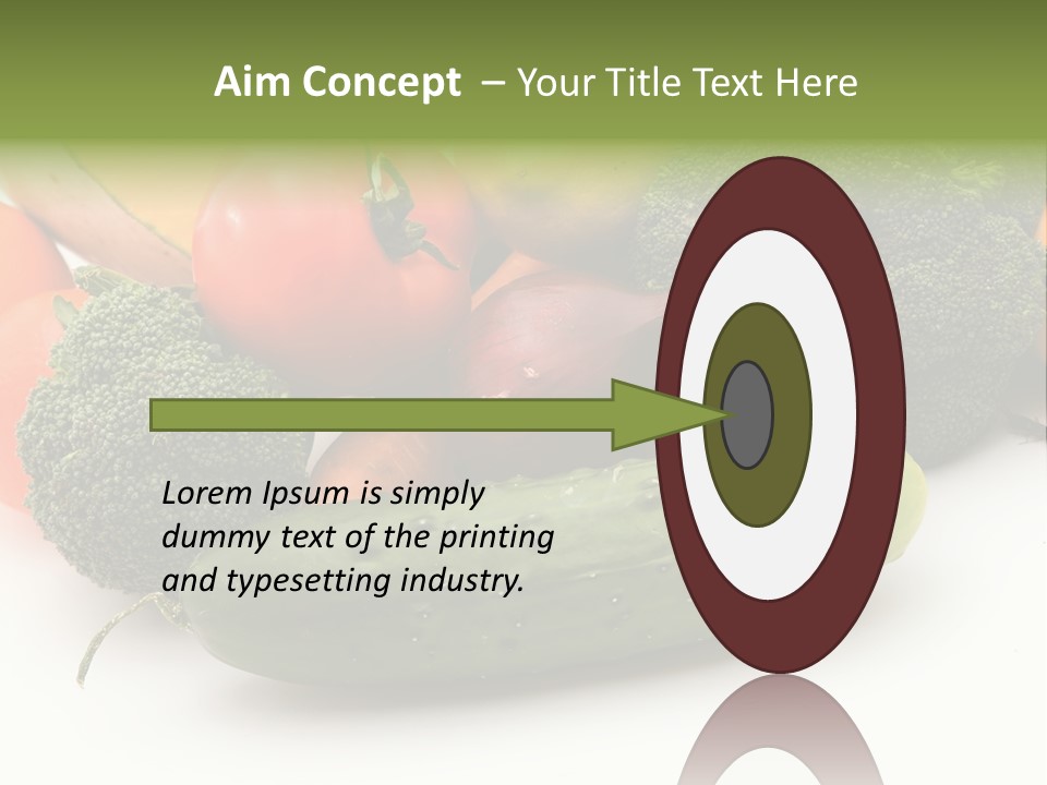 Diet Broccoli Food PowerPoint Template