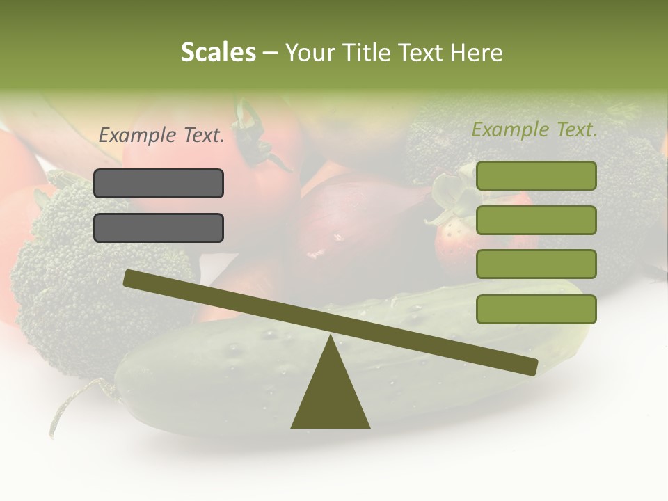 Diet Broccoli Food PowerPoint Template