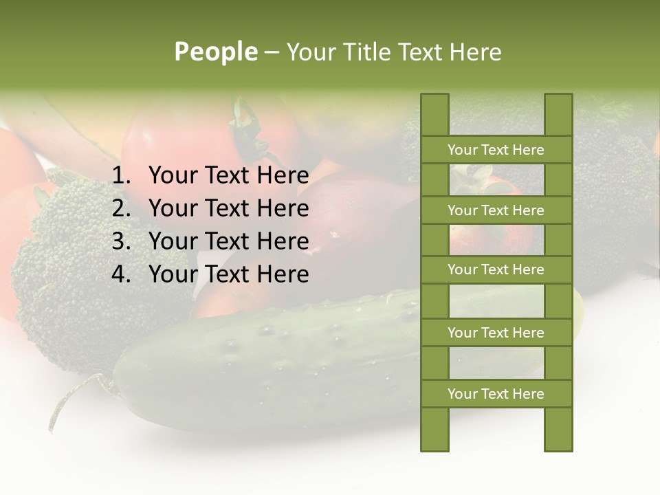 Diet Broccoli Food PowerPoint Template