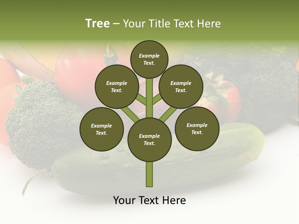 Diet Broccoli Food PowerPoint Template