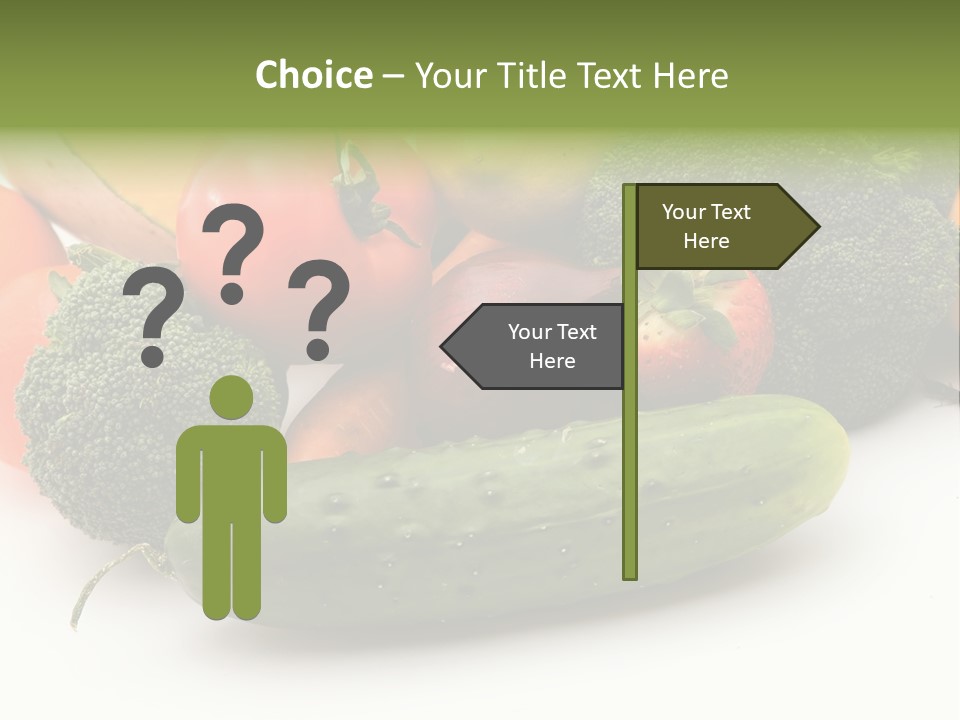 Diet Broccoli Food PowerPoint Template