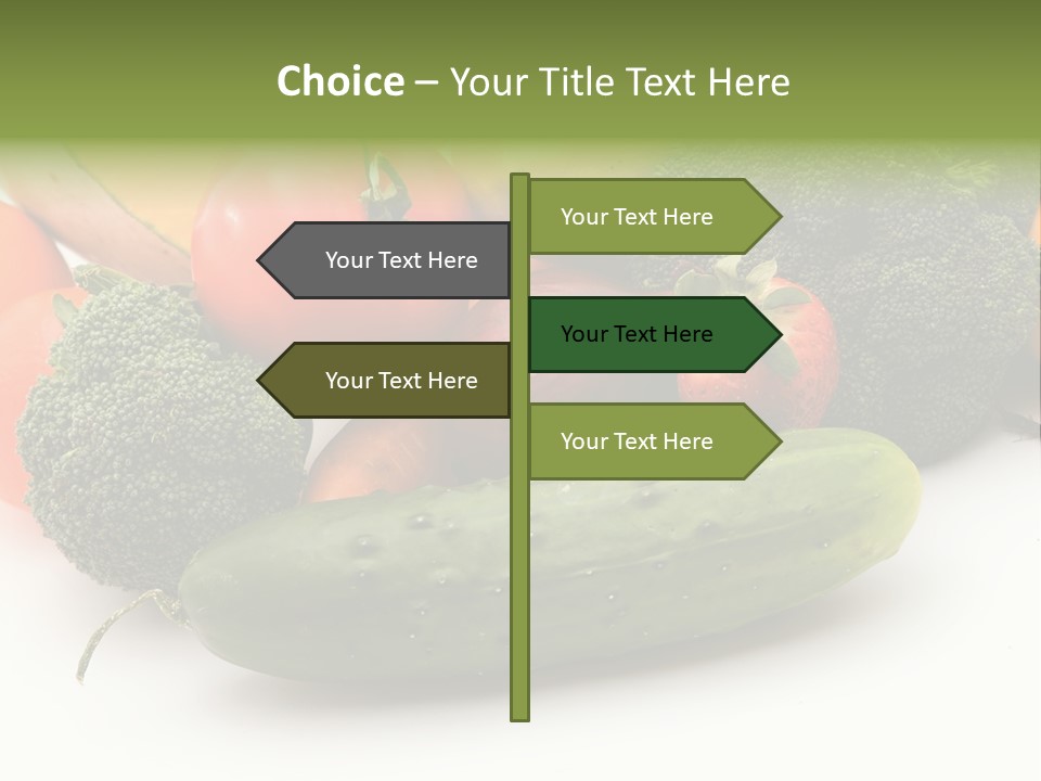 Diet Broccoli Food PowerPoint Template