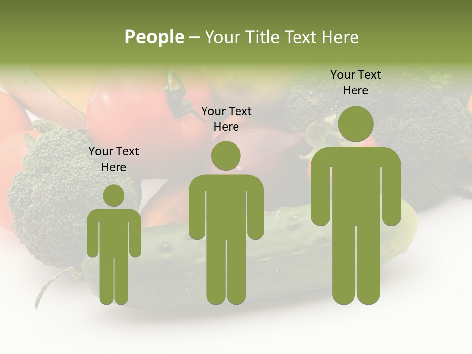 Diet Broccoli Food PowerPoint Template