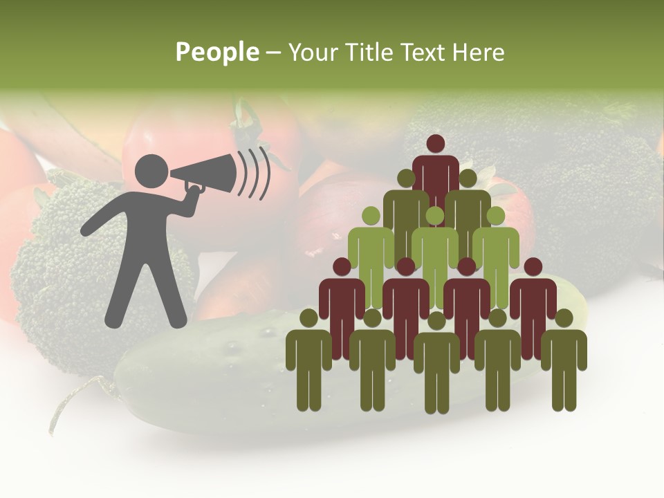 Diet Broccoli Food PowerPoint Template