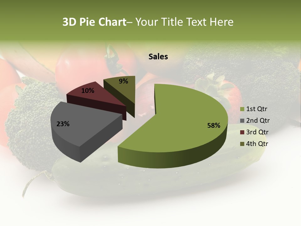 Diet Broccoli Food PowerPoint Template