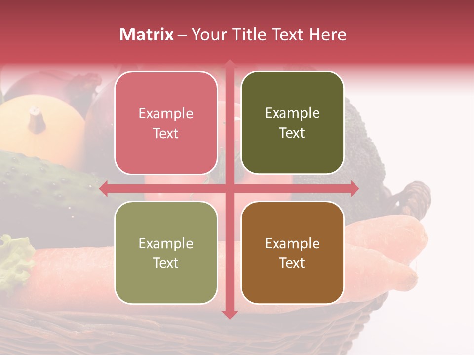 Cucumber Fruit Pumpkin PowerPoint Template