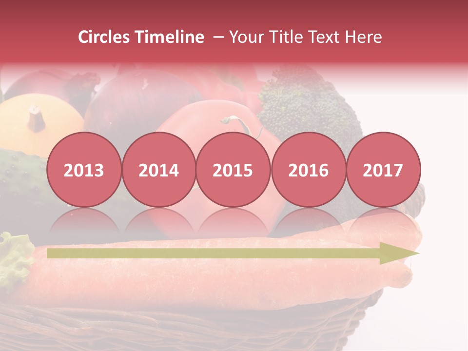 Cucumber Fruit Pumpkin PowerPoint Template