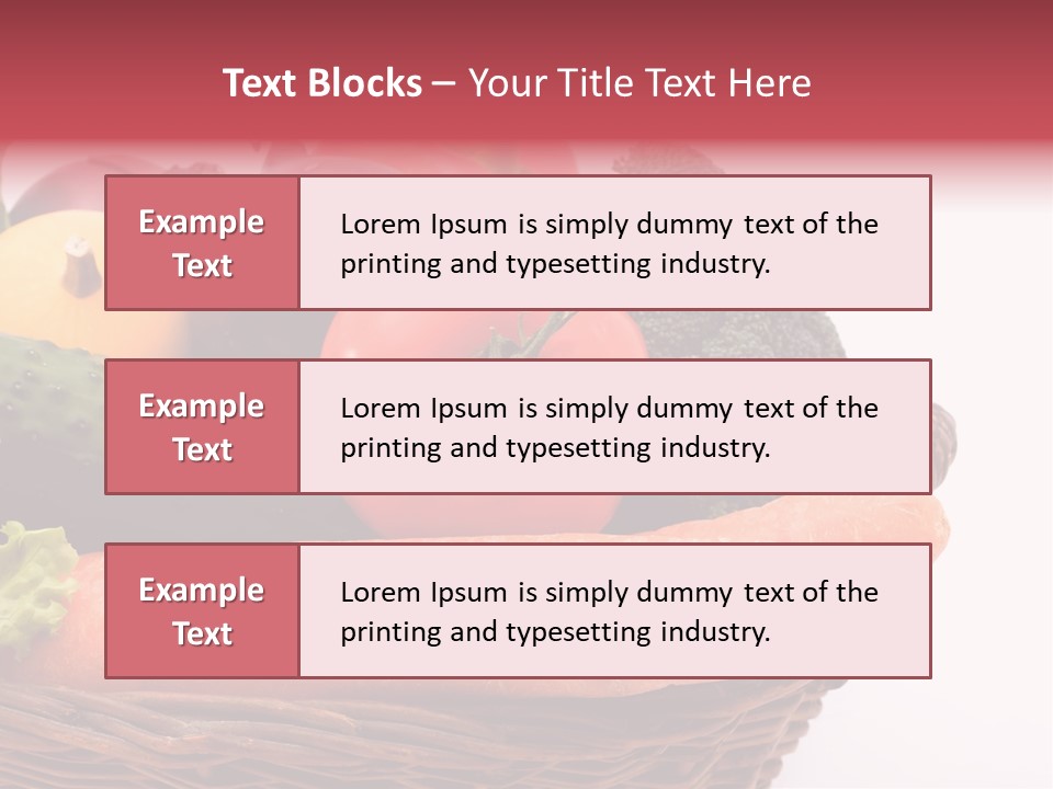 Cucumber Fruit Pumpkin PowerPoint Template
