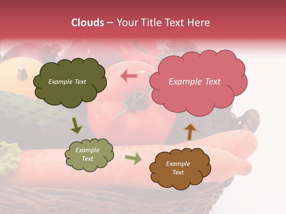 Cucumber Fruit Pumpkin PowerPoint Template