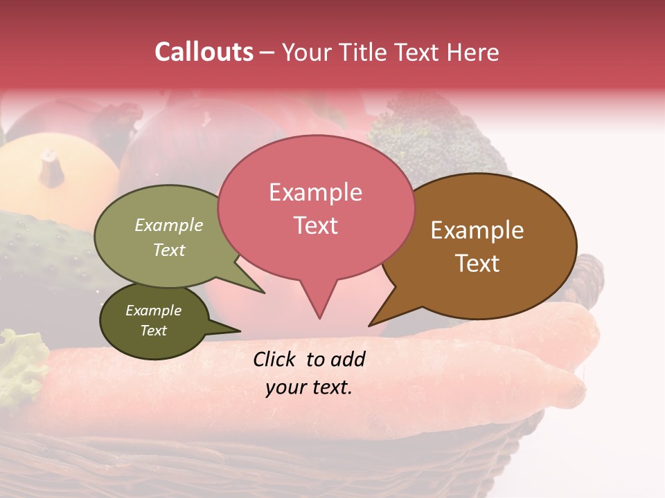 Cucumber Fruit Pumpkin PowerPoint Template