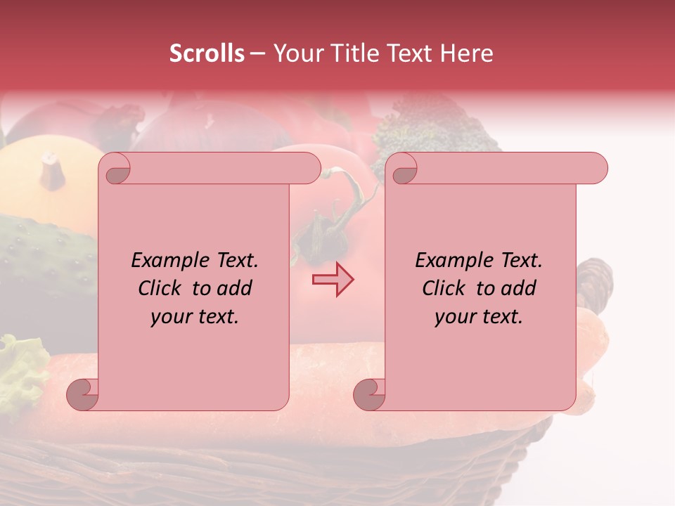 Cucumber Fruit Pumpkin PowerPoint Template