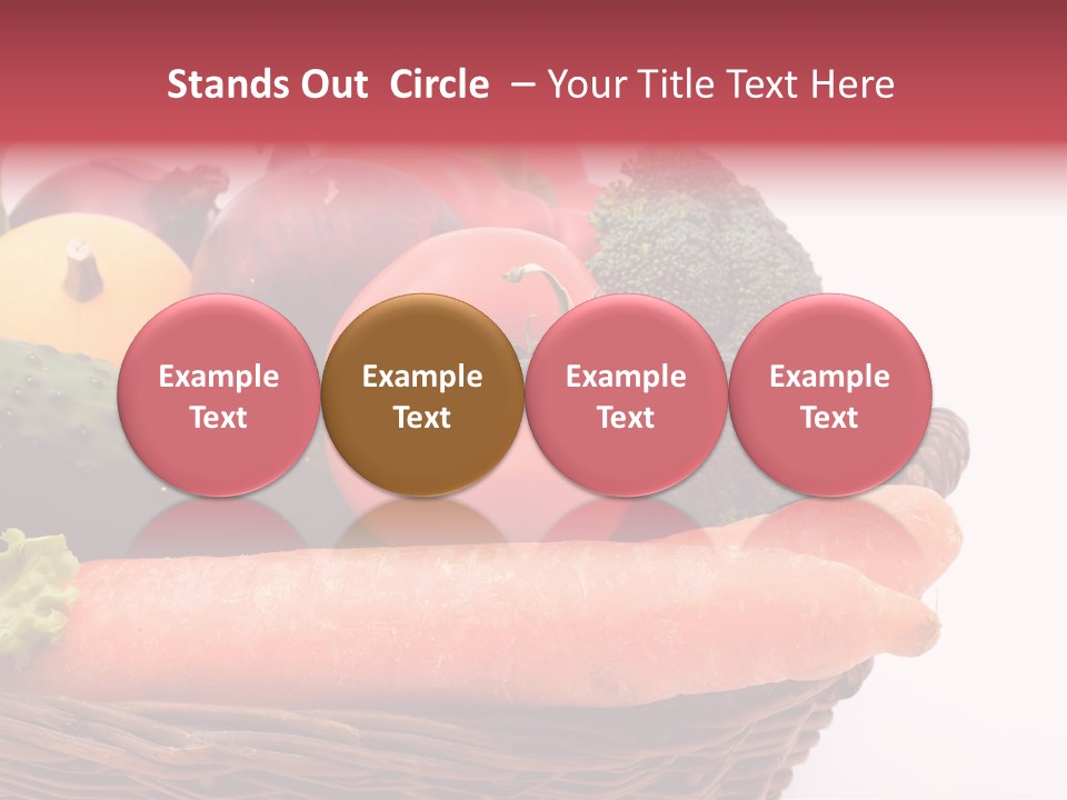 Cucumber Fruit Pumpkin PowerPoint Template