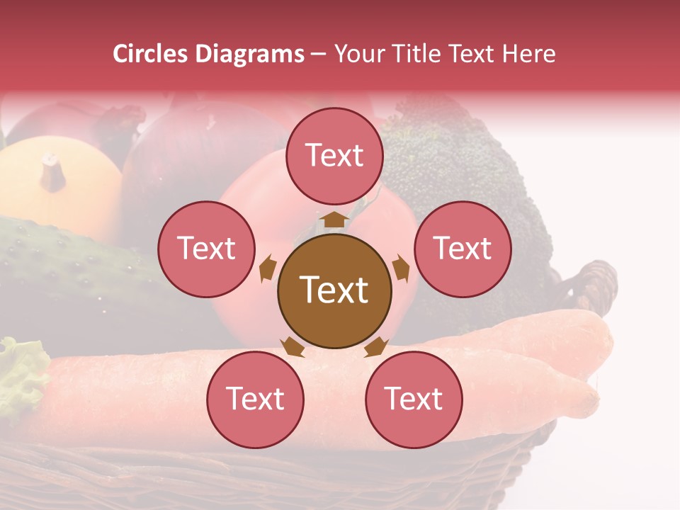 Cucumber Fruit Pumpkin PowerPoint Template