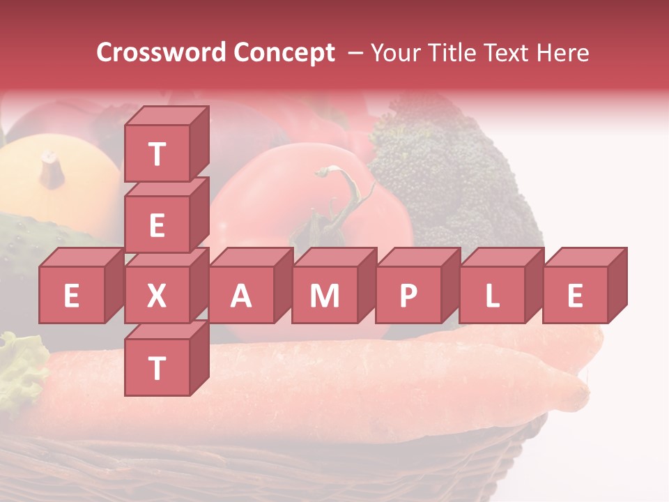 Cucumber Fruit Pumpkin PowerPoint Template