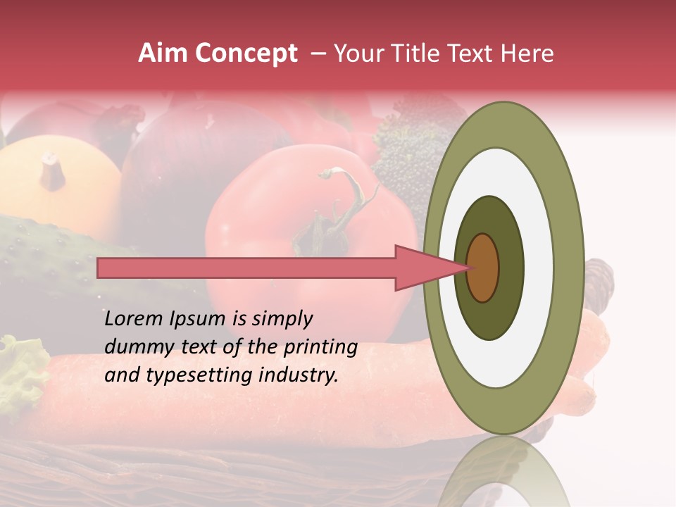Cucumber Fruit Pumpkin PowerPoint Template