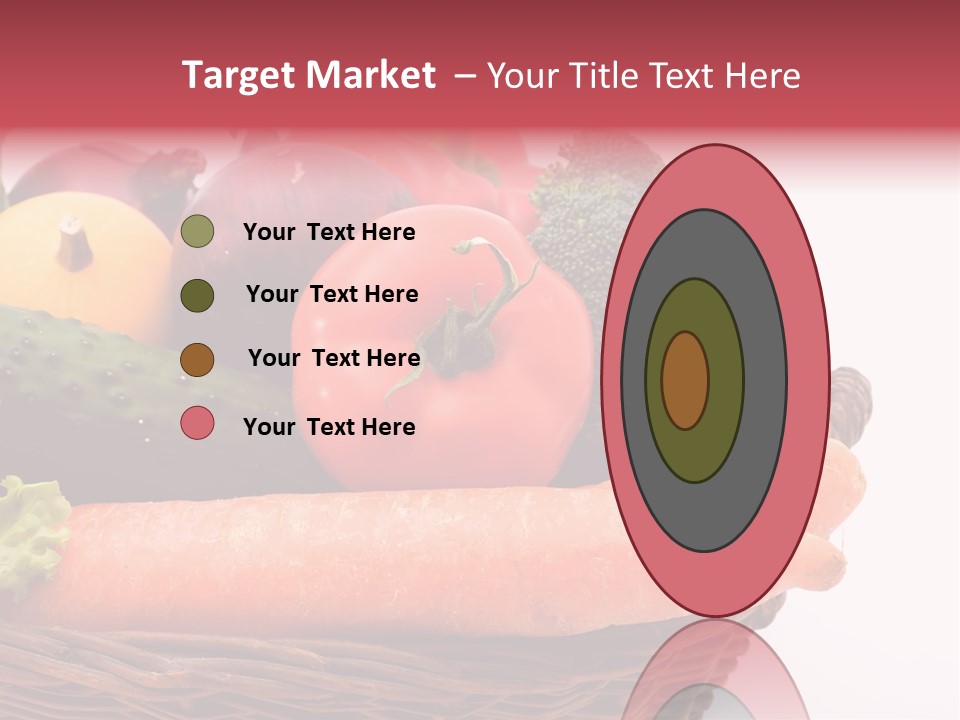 Cucumber Fruit Pumpkin PowerPoint Template